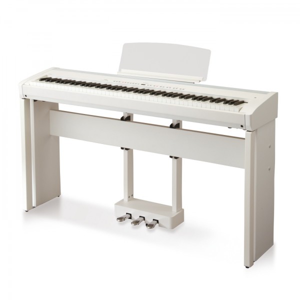 Kawai ES 6 weiss portabeles Digitalpiano mit Design St�nder